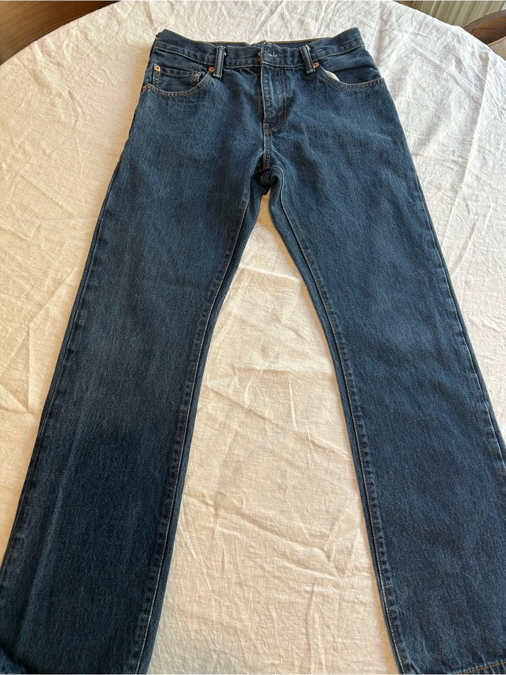 Women’s Levi’s 517 bootcut dark Wash jeans. Excellent condition. Western. Work.